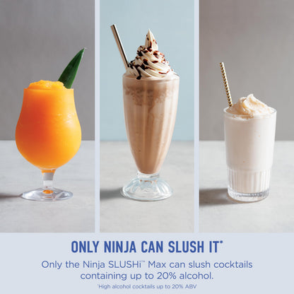 Ninja SLUSHi Max XXL Frozen Drink Maker, 150 oz. Capacity, 6 Programs, No Ice Needed, FS605