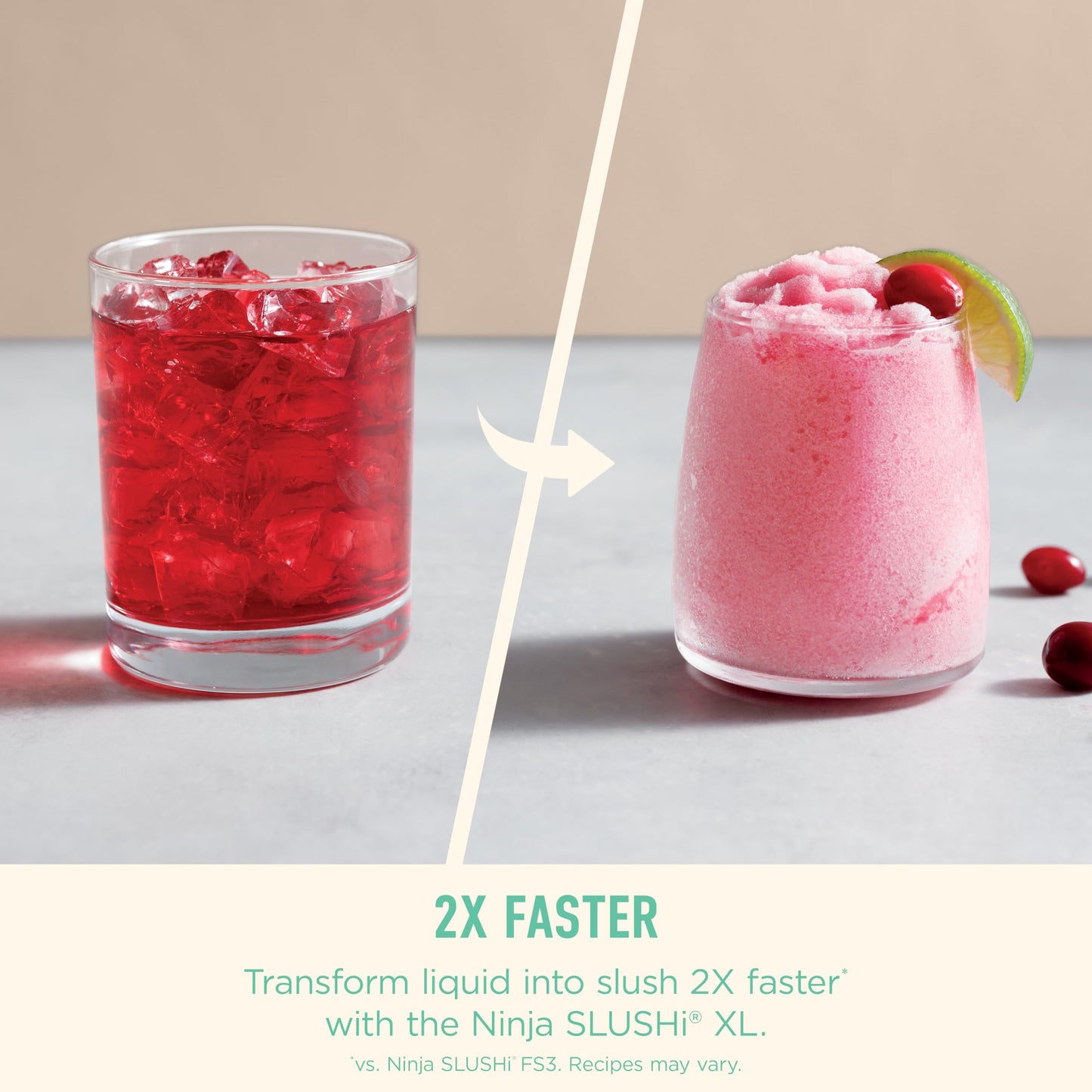 Ninja SLUSHi XL Smart Frozen Drink Maker, 128 oz. Capacity, SlushAssist Technology, FS601BR