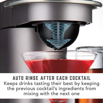 Bartesian Premium Cocktail & Margarita Machine, Push-Button Operation, Easy-Clean Home Bar System