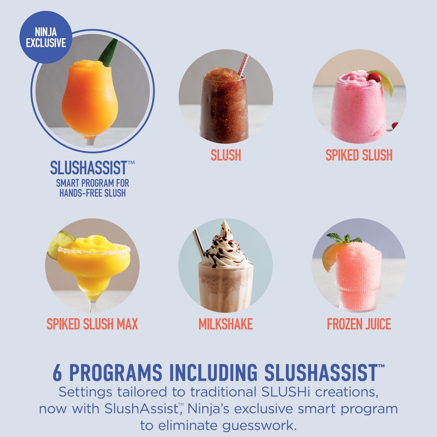 Ninja SLUSHi Max XXL Frozen Drink Maker, 150 oz. Capacity, 6 Programs, No Ice Needed, FS605