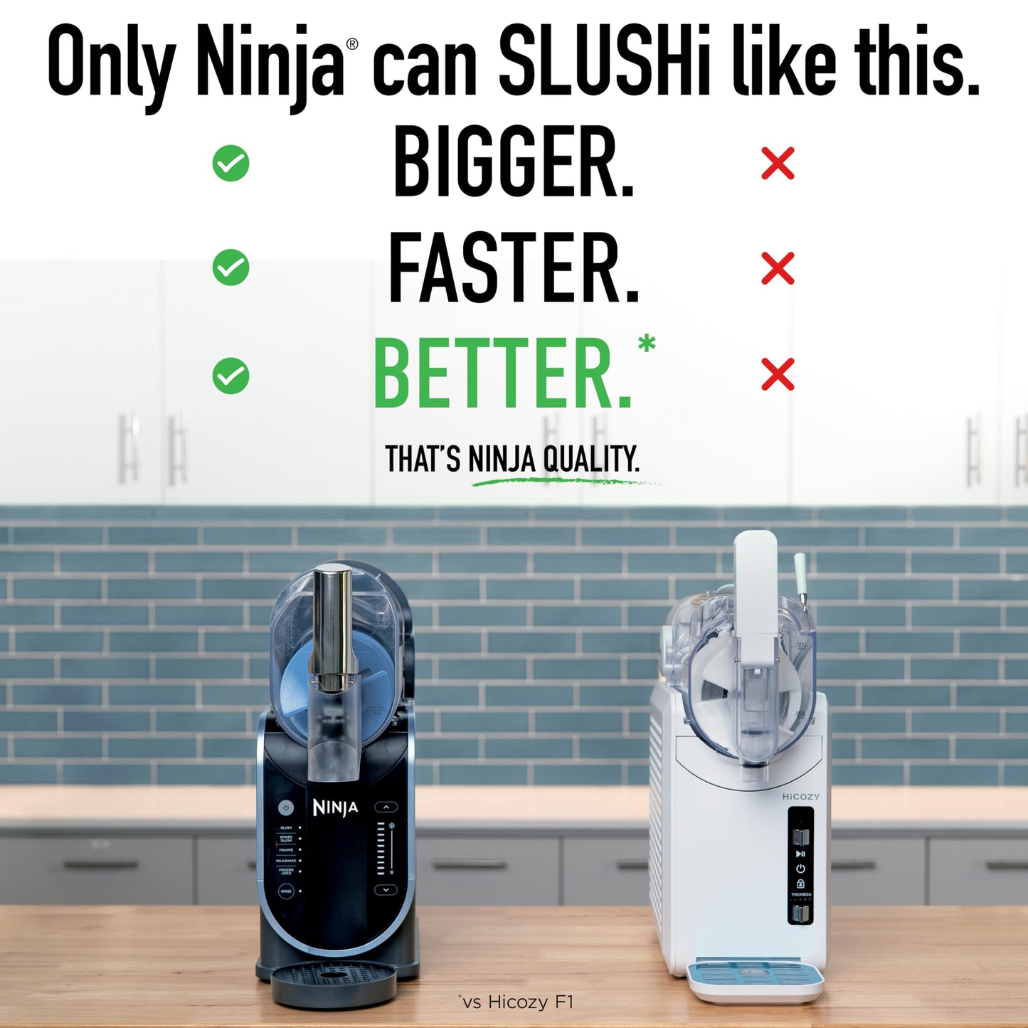 Ninja SLUSHi Frozen Drink & Slushie Machine, 88 oz. Capacity, RapidChill Technology, FS301